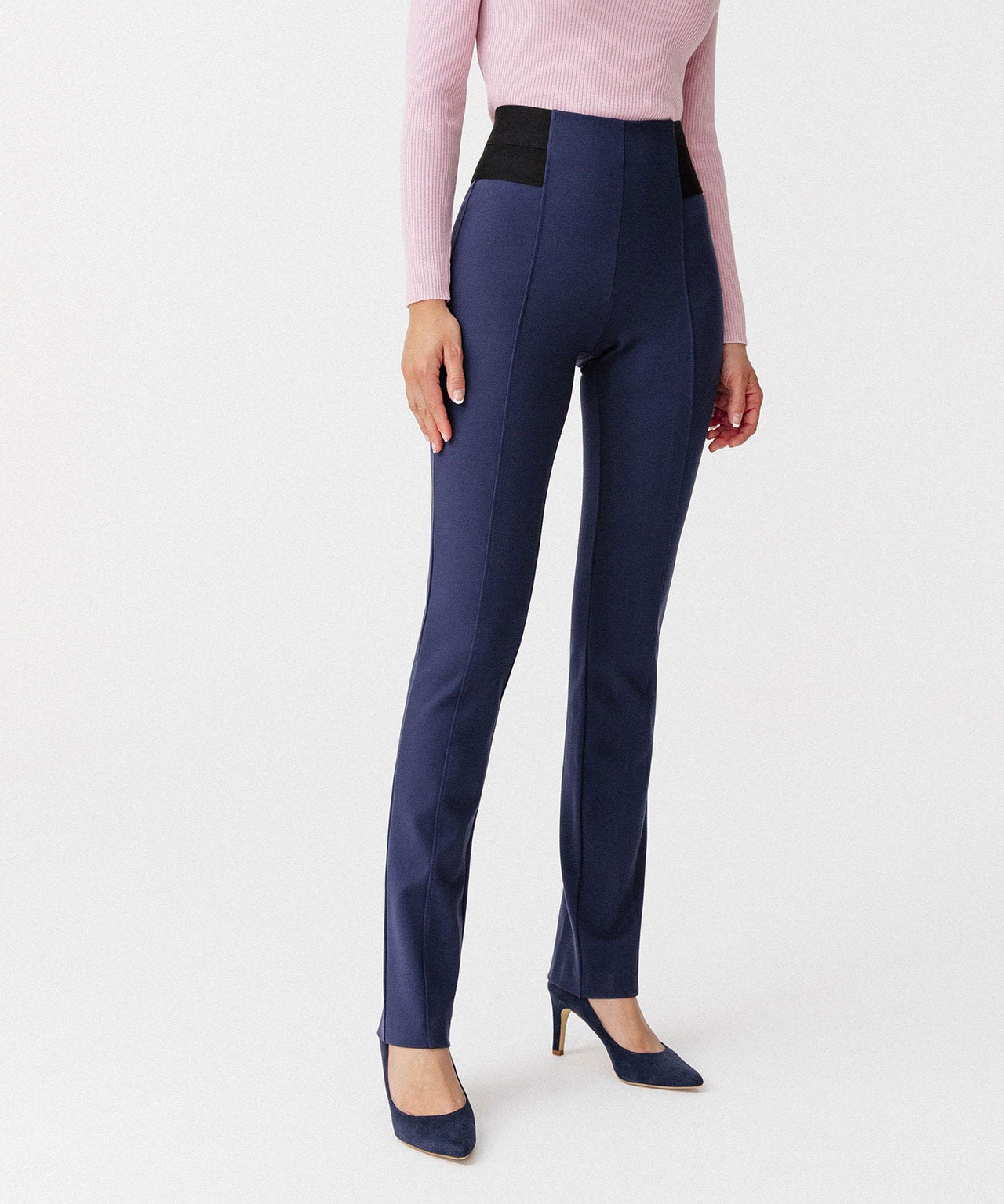 Pantalon maille milano stretch