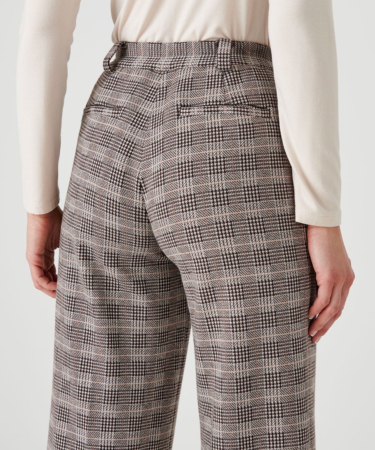 Pantalon 7/8ème large en maille