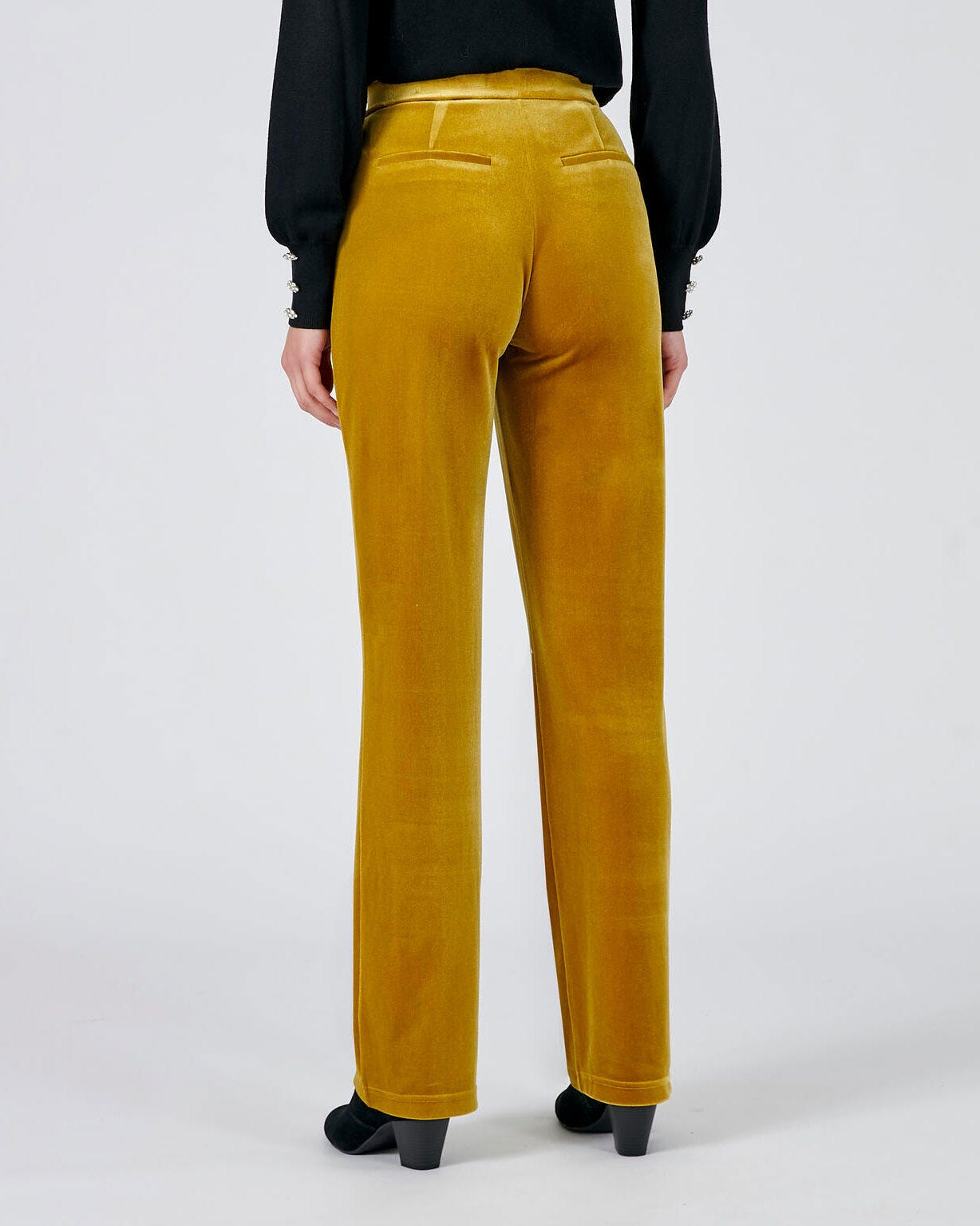 Pantalon confort velours