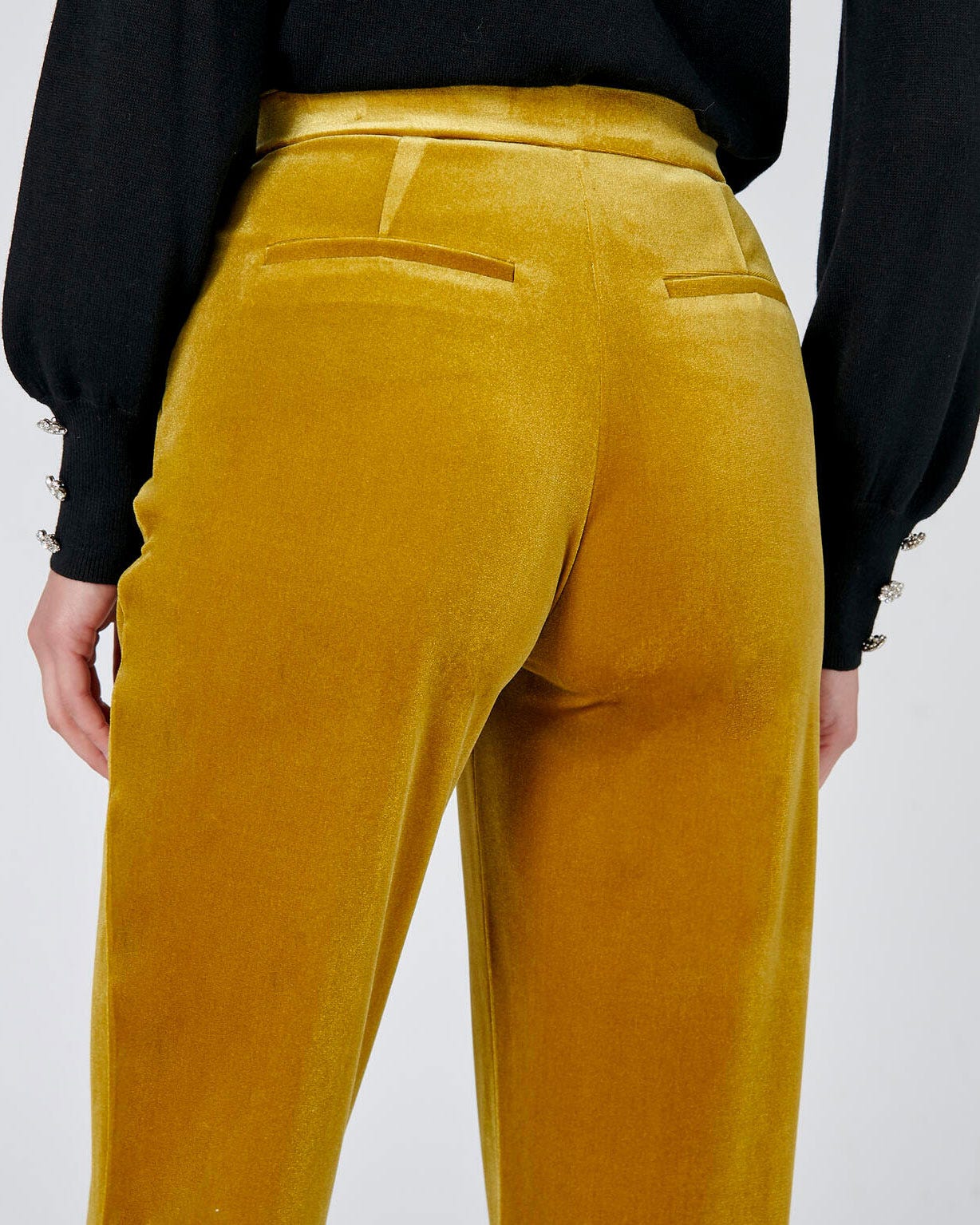 Pantalon confort velours