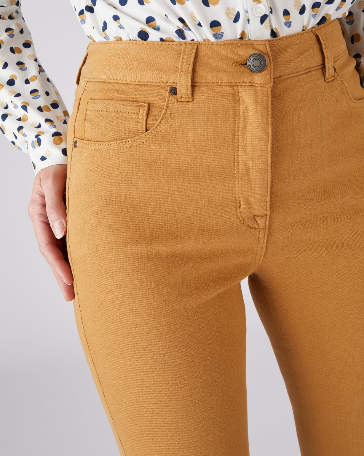 Jean slim taille haute Perfect Fit by Damart