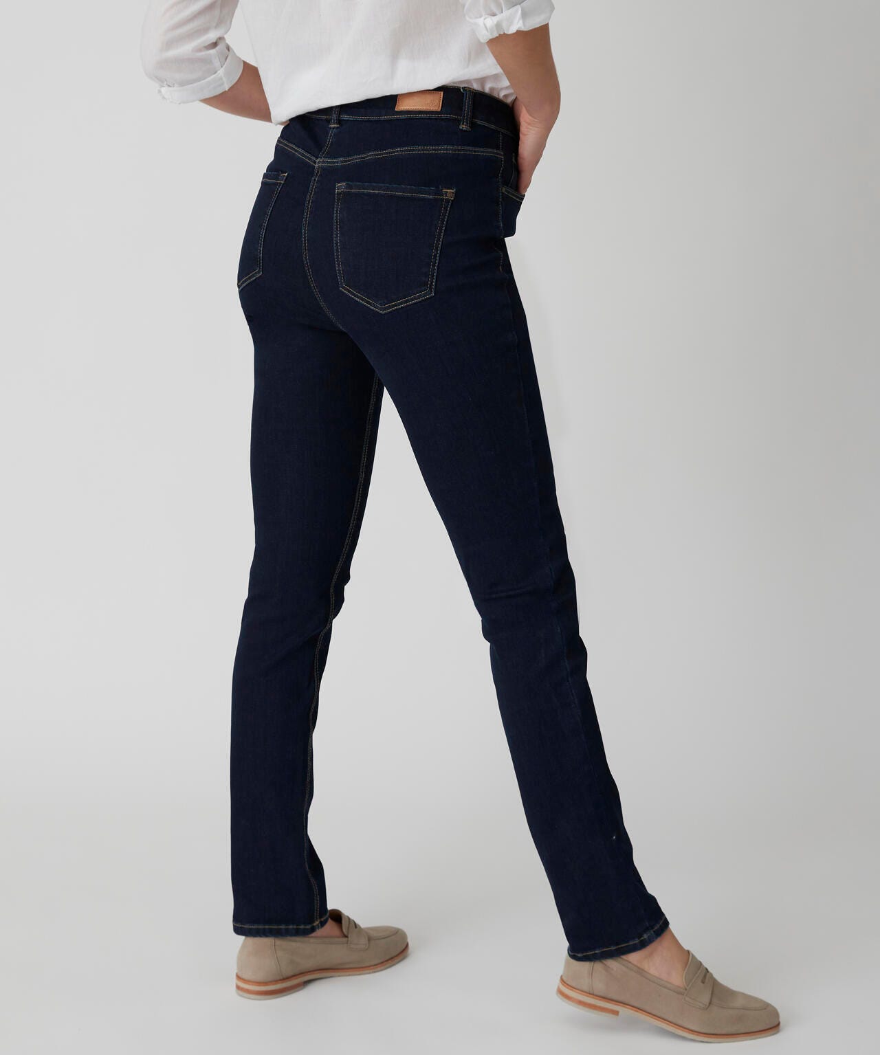 Jean slim taille haute Perfect Fit by Damart