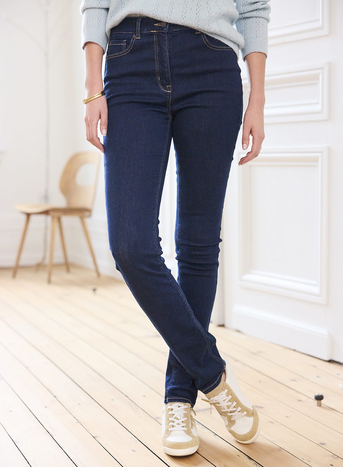 Jean slim taille haute Perfect Fit by Damart