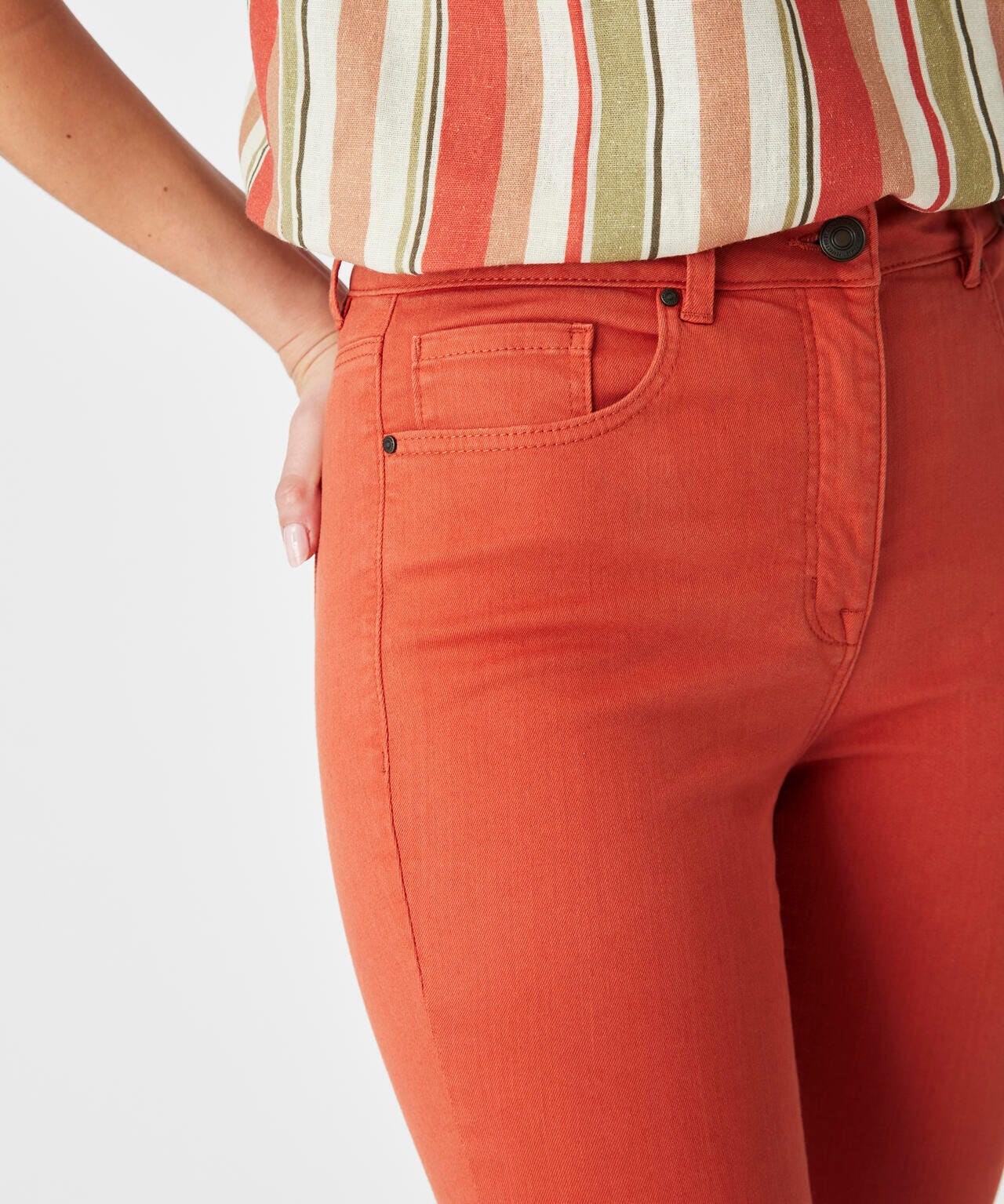 Jean slim 7/8ème 5 poches Perfect Fit by Damart