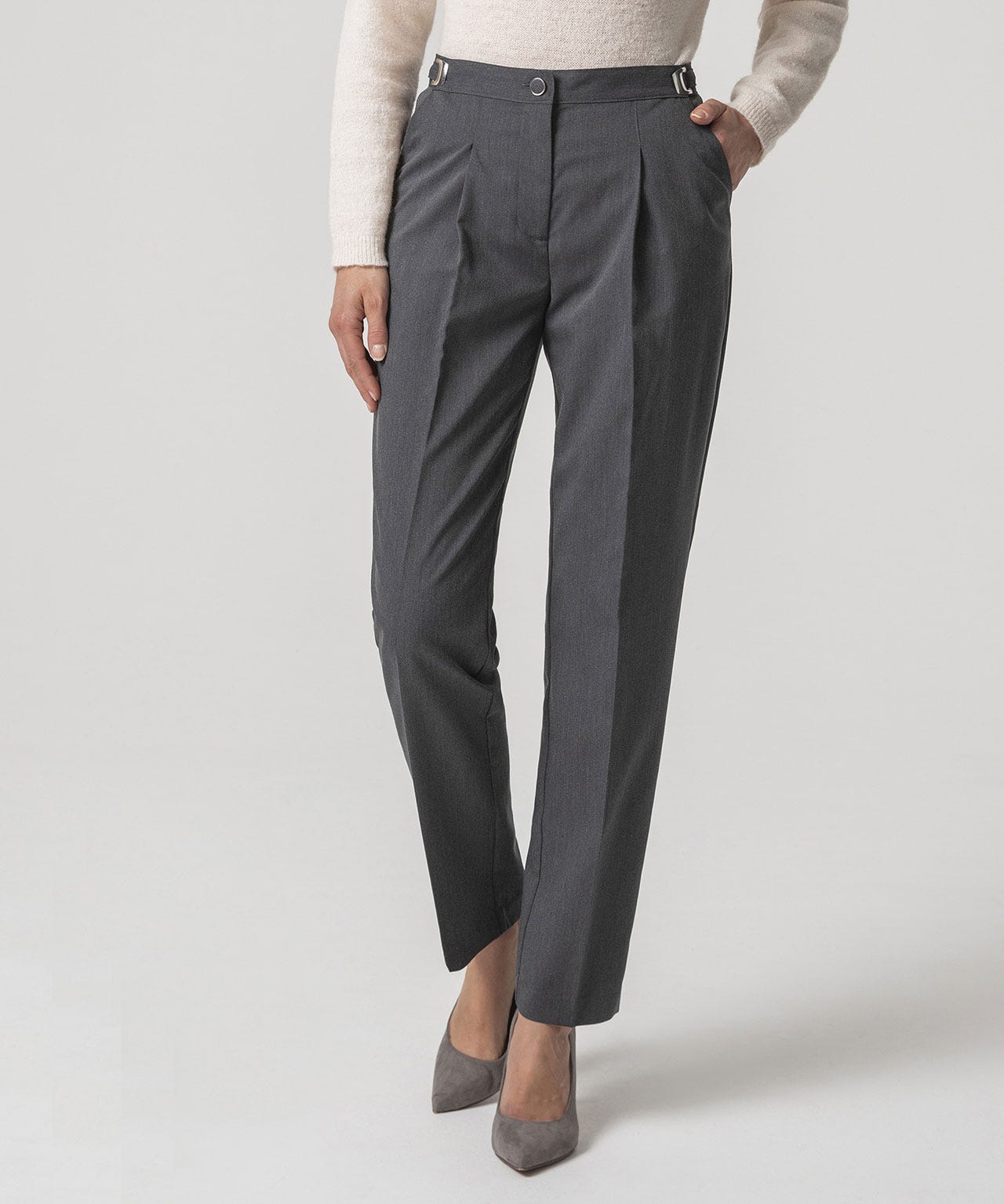 Pantalon ceinture réglable, 2 statures