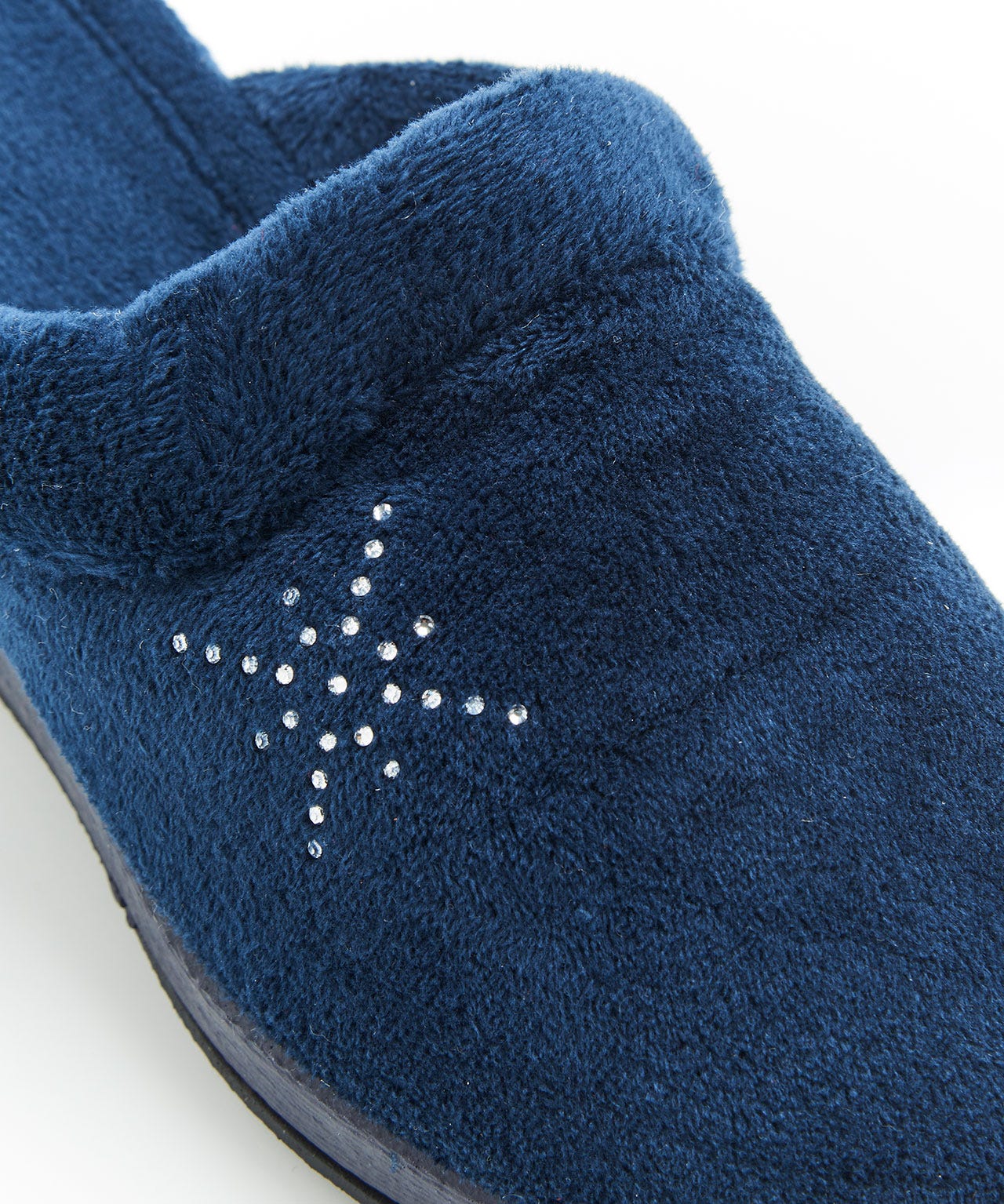 Mules fantaisie strassée