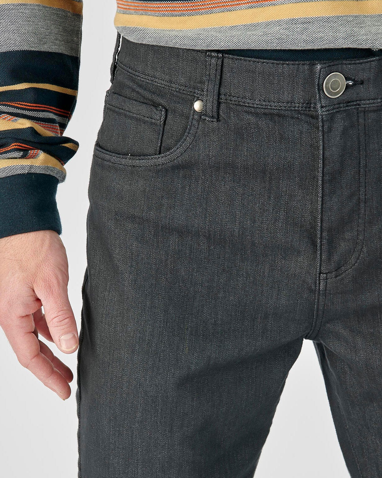 Jean 5 poches chaud Thermolactyl