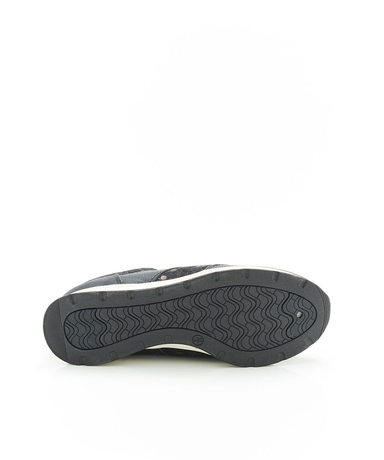 Baskets irisées à lacets