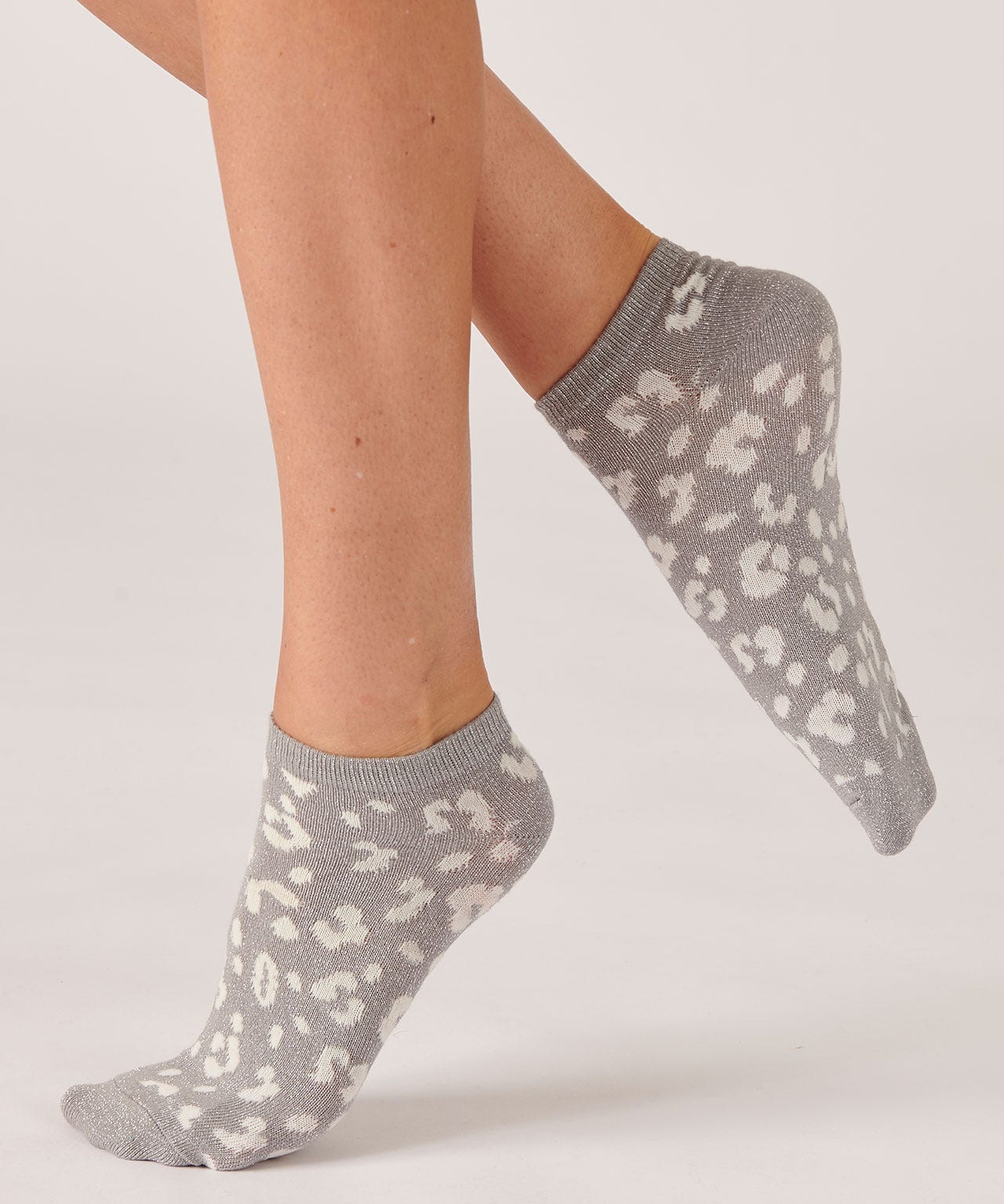 Lot de 3 paires de socquettes motifs fantaisie brillants