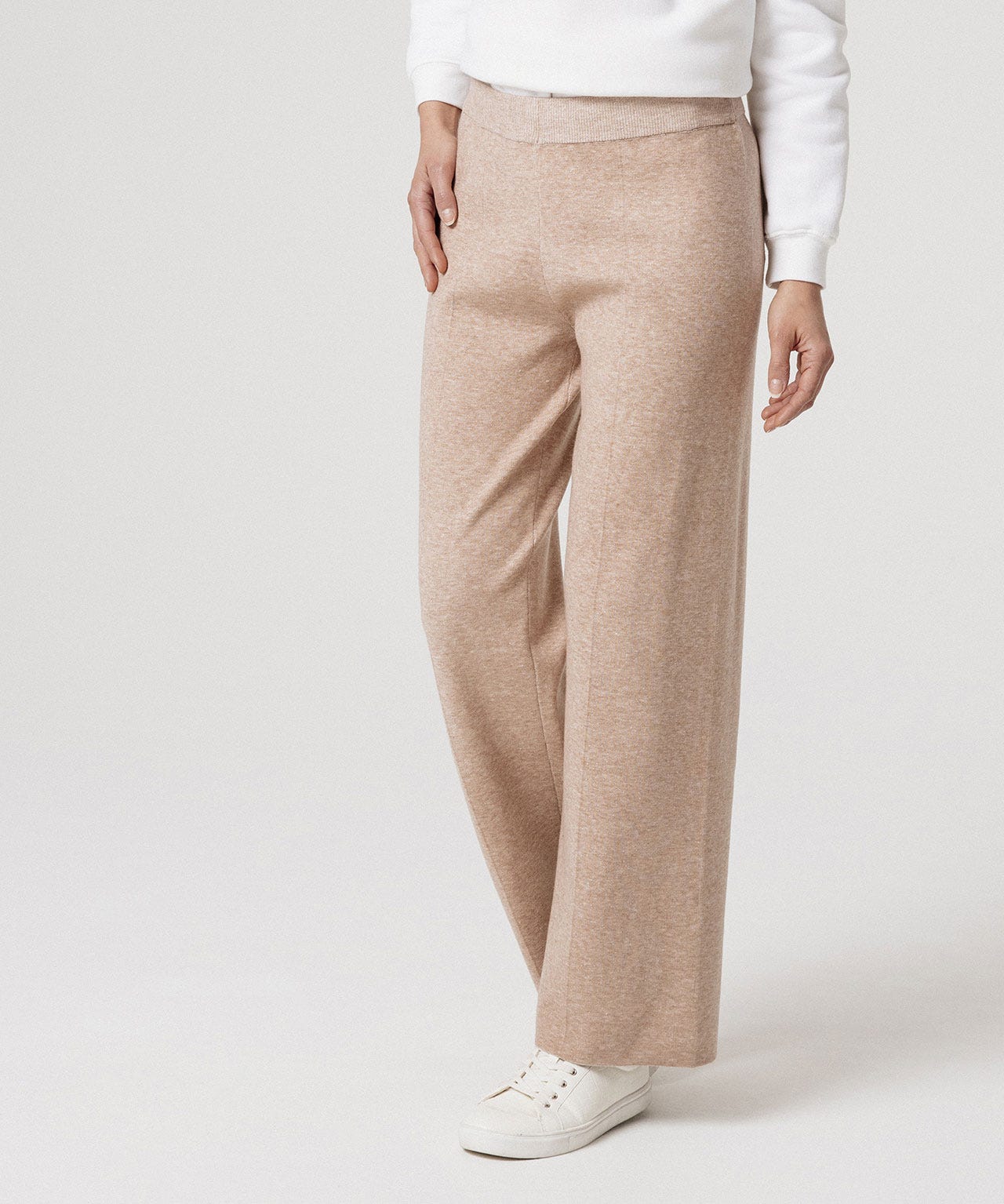 Pantalon chaud en maille