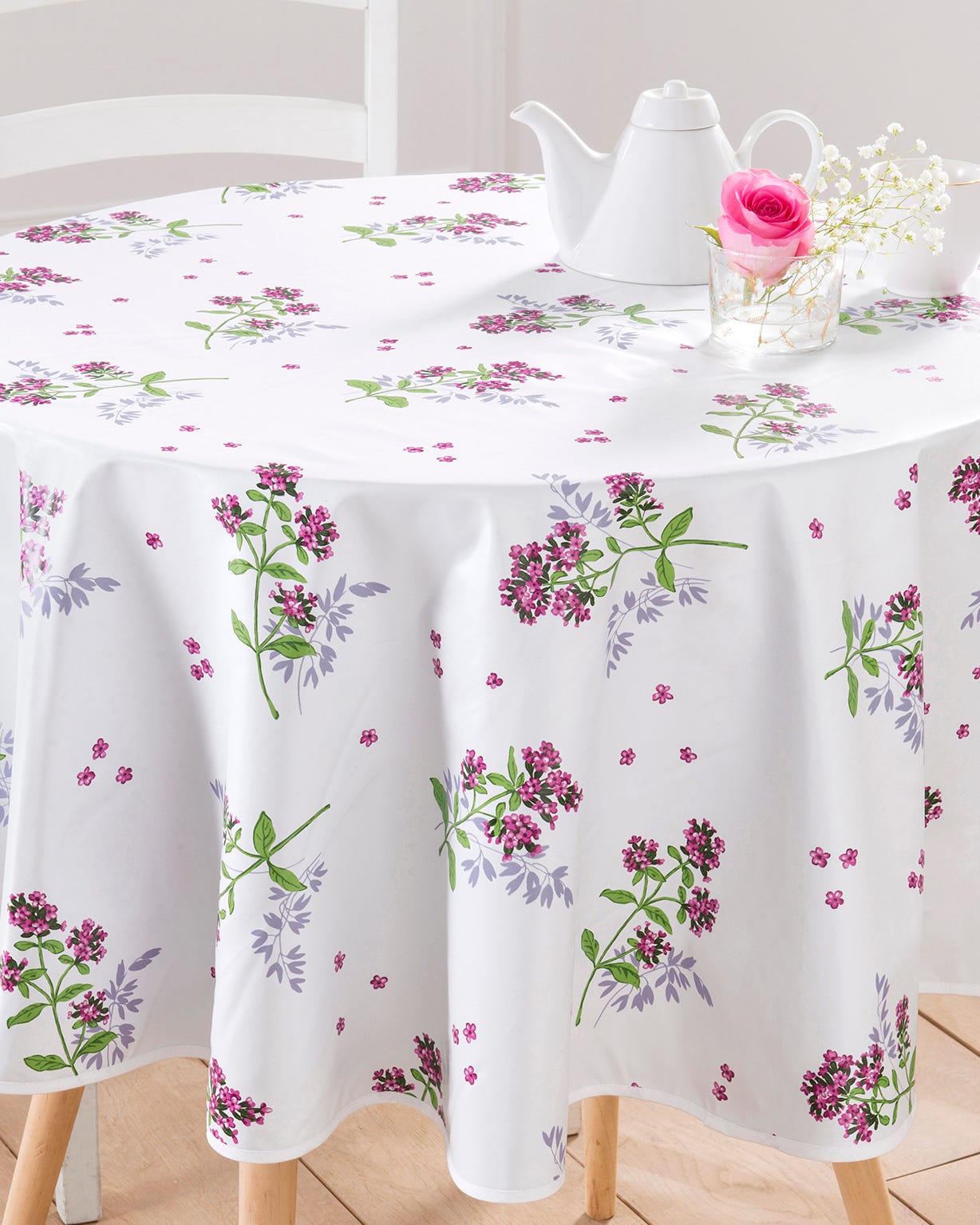Nappe en toile cirée Bouquet de fleurs