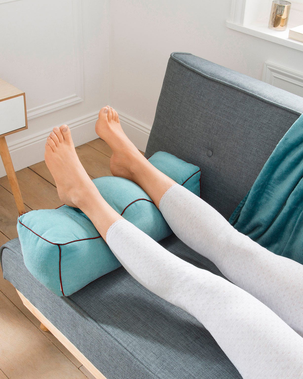 Coussin relève-jambes