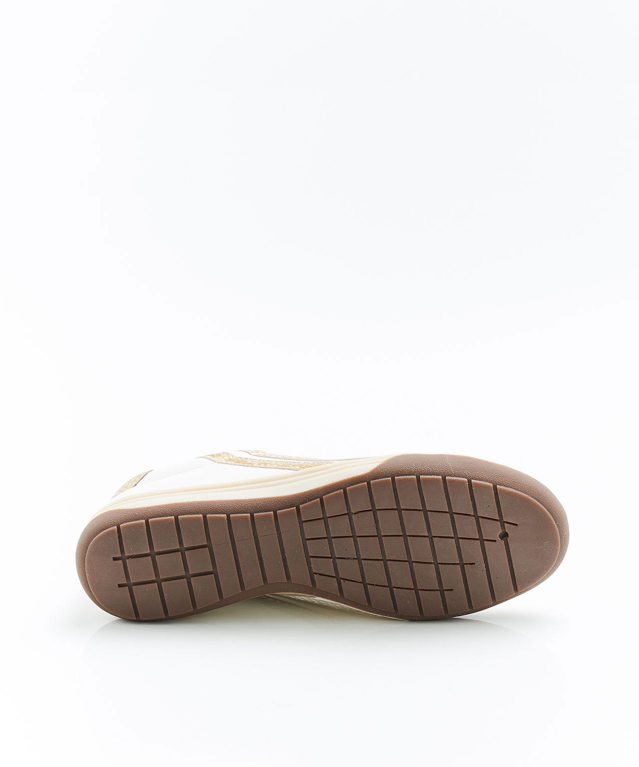 Tennis à lacets, détails irisés aspect serpent