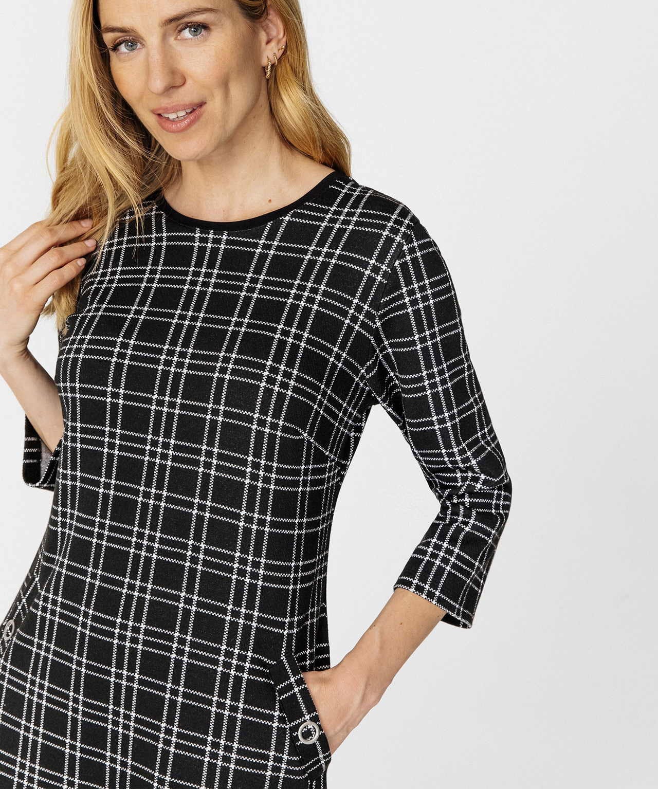 Robe maille milano jacquard