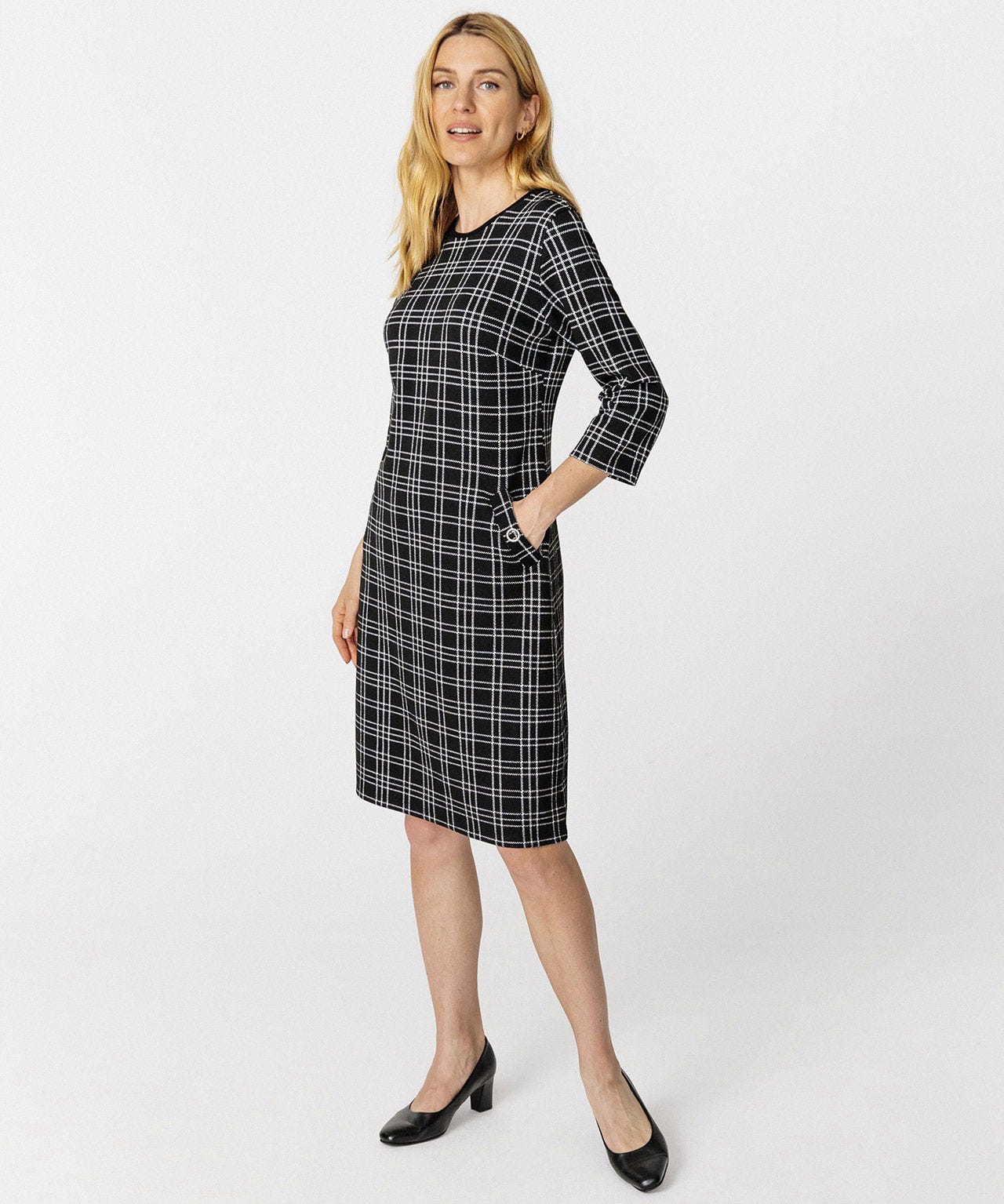 Robe maille milano jacquard