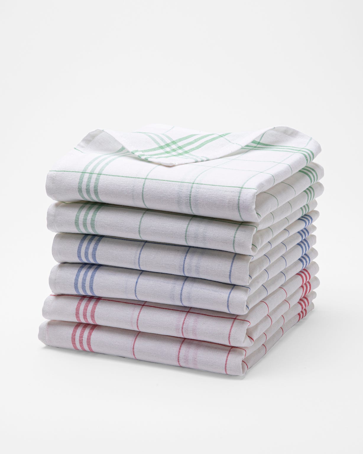 Lot de 6 torchons en métis.