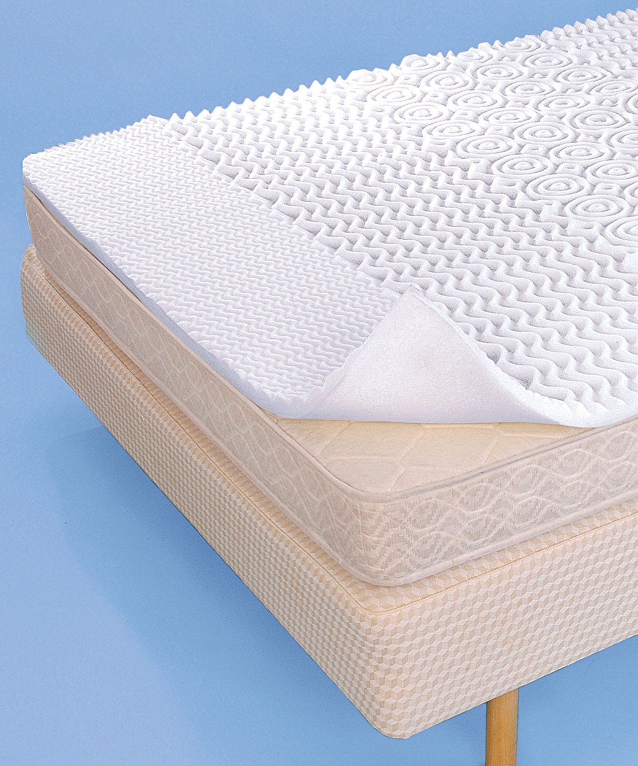 Sweetnight Surmatelas 120x190 cm Microfibre, Surmatelas Anti Acarien  Respirant en 3D Mousse de Forme Surmatelas 1 Personne 120x190, Surmatelas