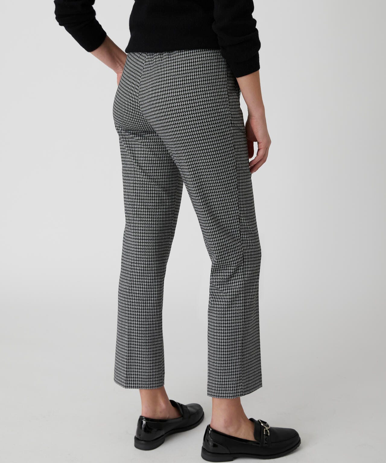 Pantalon 7/8ème maille jacquard