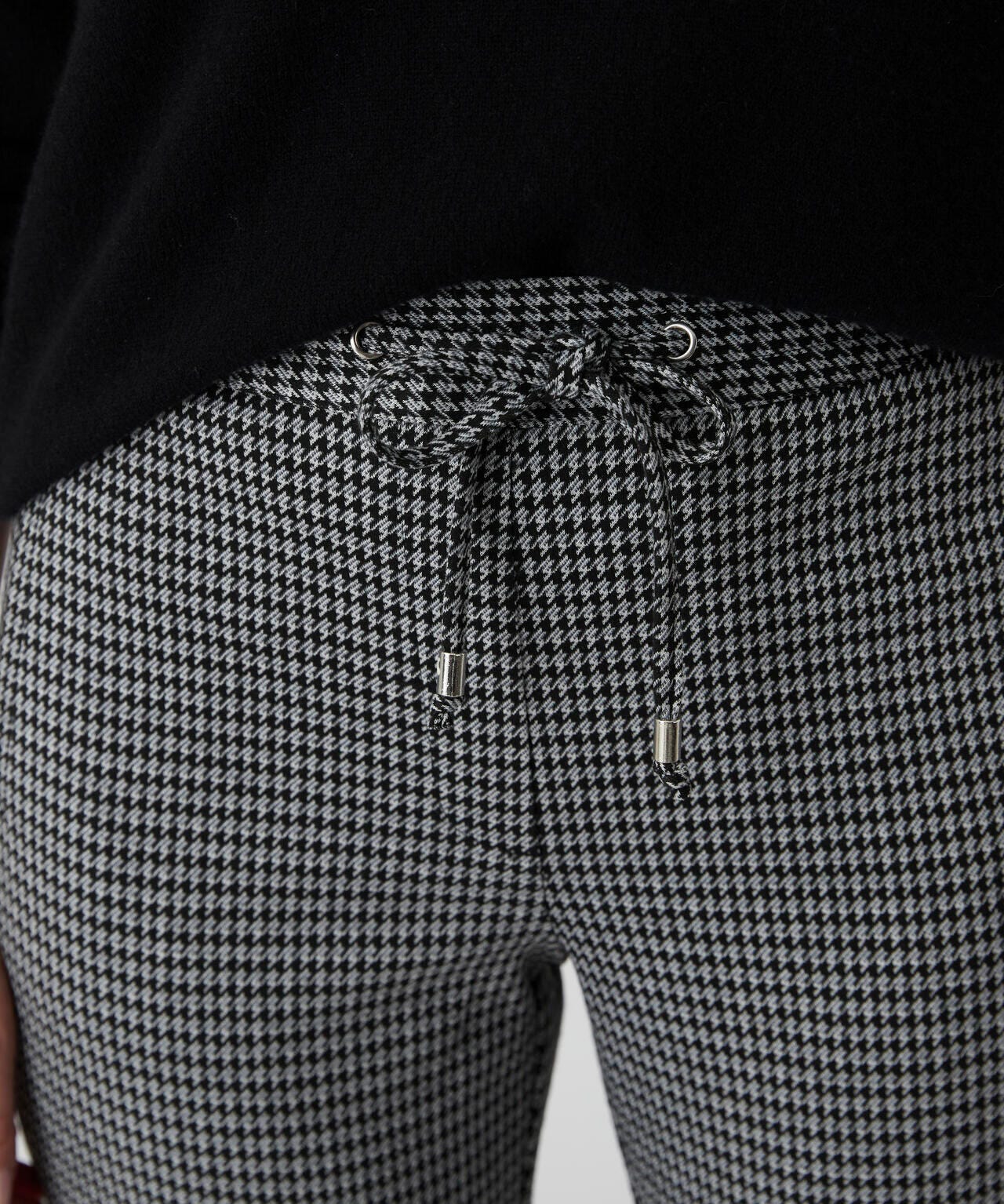 Pantalon 7/8ème maille jacquard