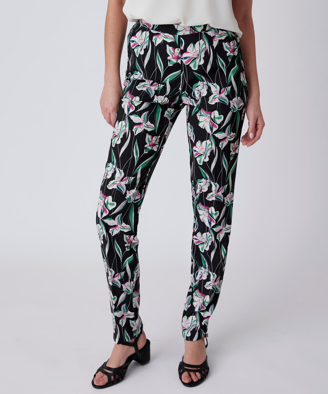 Pantalon fleuri
