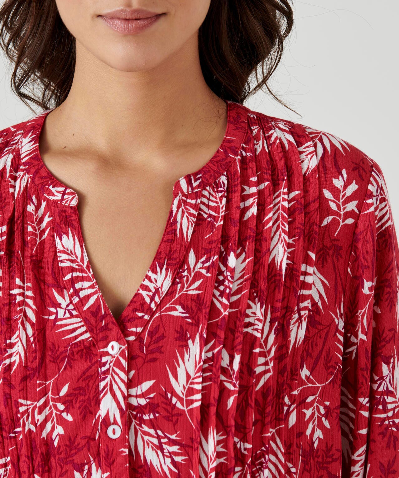 Tunique imprimé palmettes