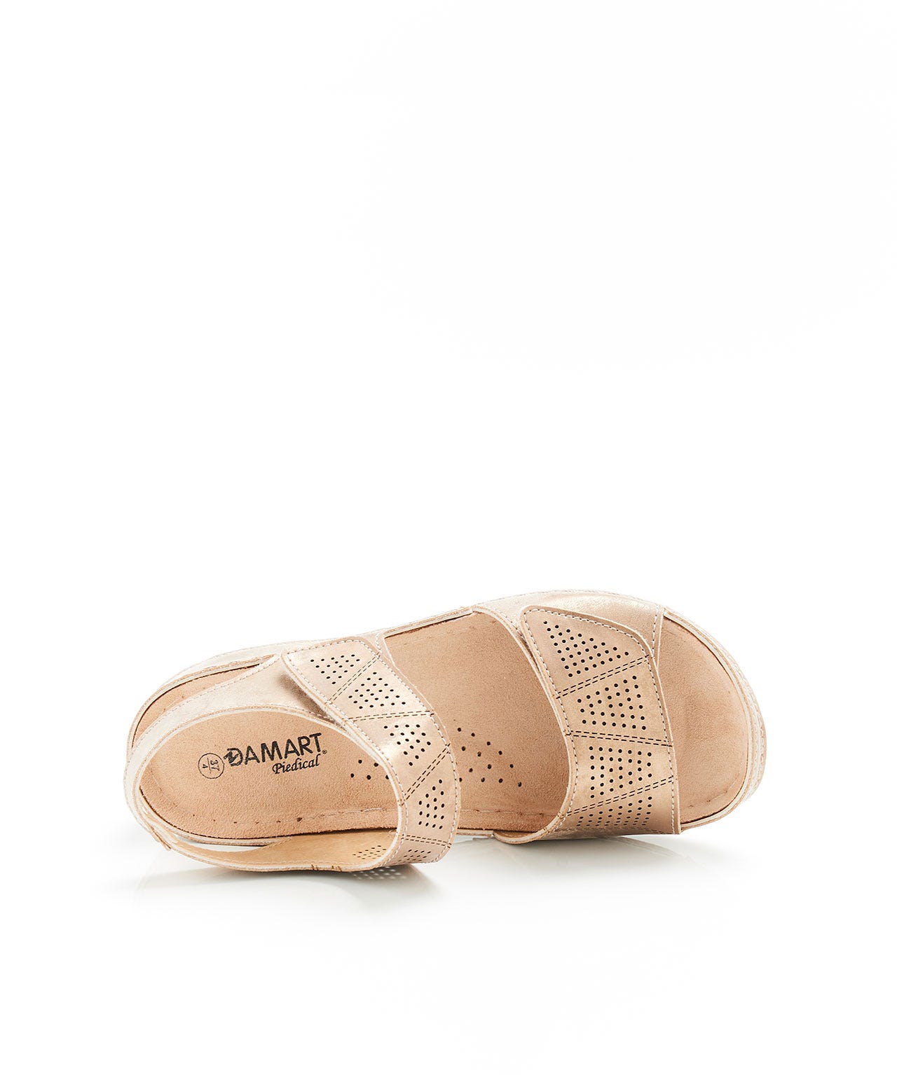 Sandales à scratchs, esprit ethnique Piedical