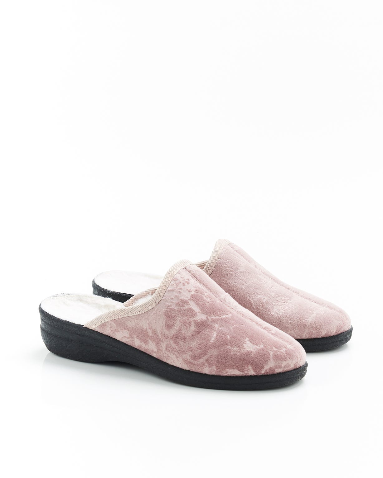 Mules Thermolactyl effet texturé