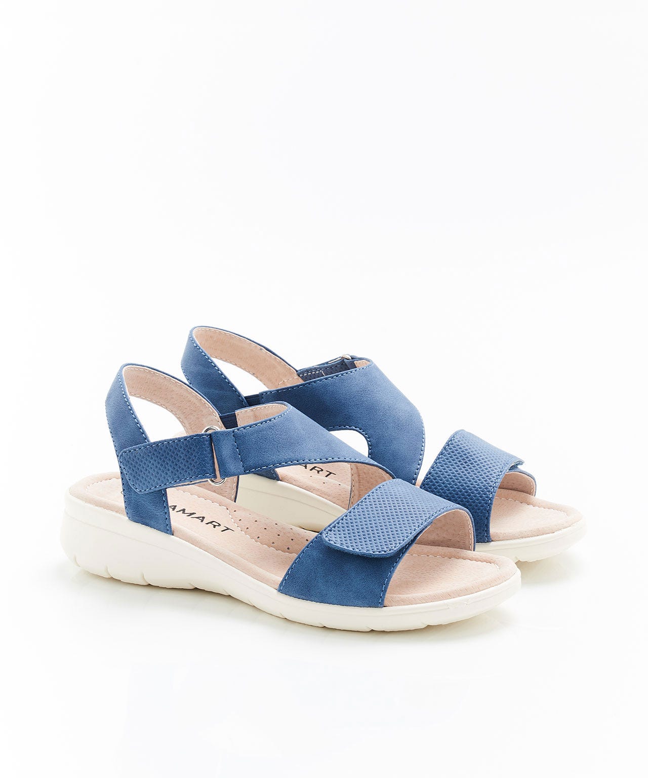 Sandales compensées ouverture totale