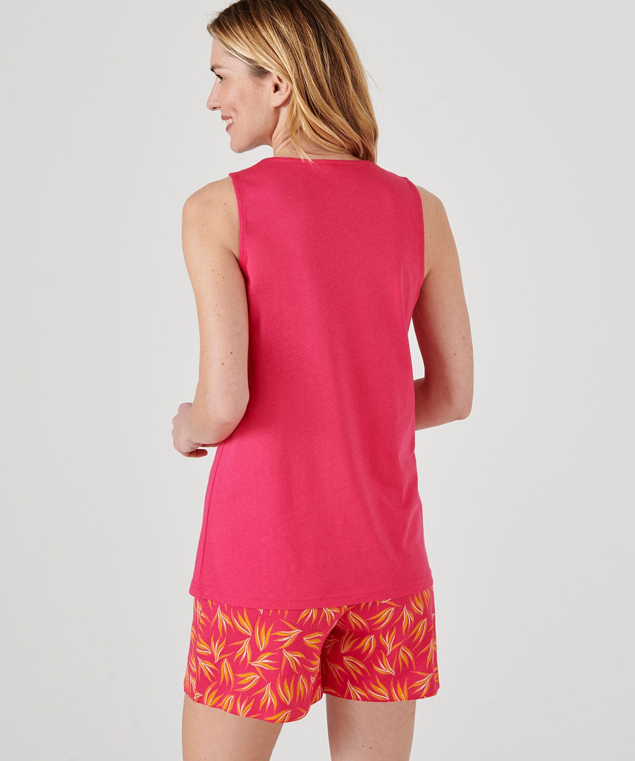 Pyjashort maille jersey coton/modal