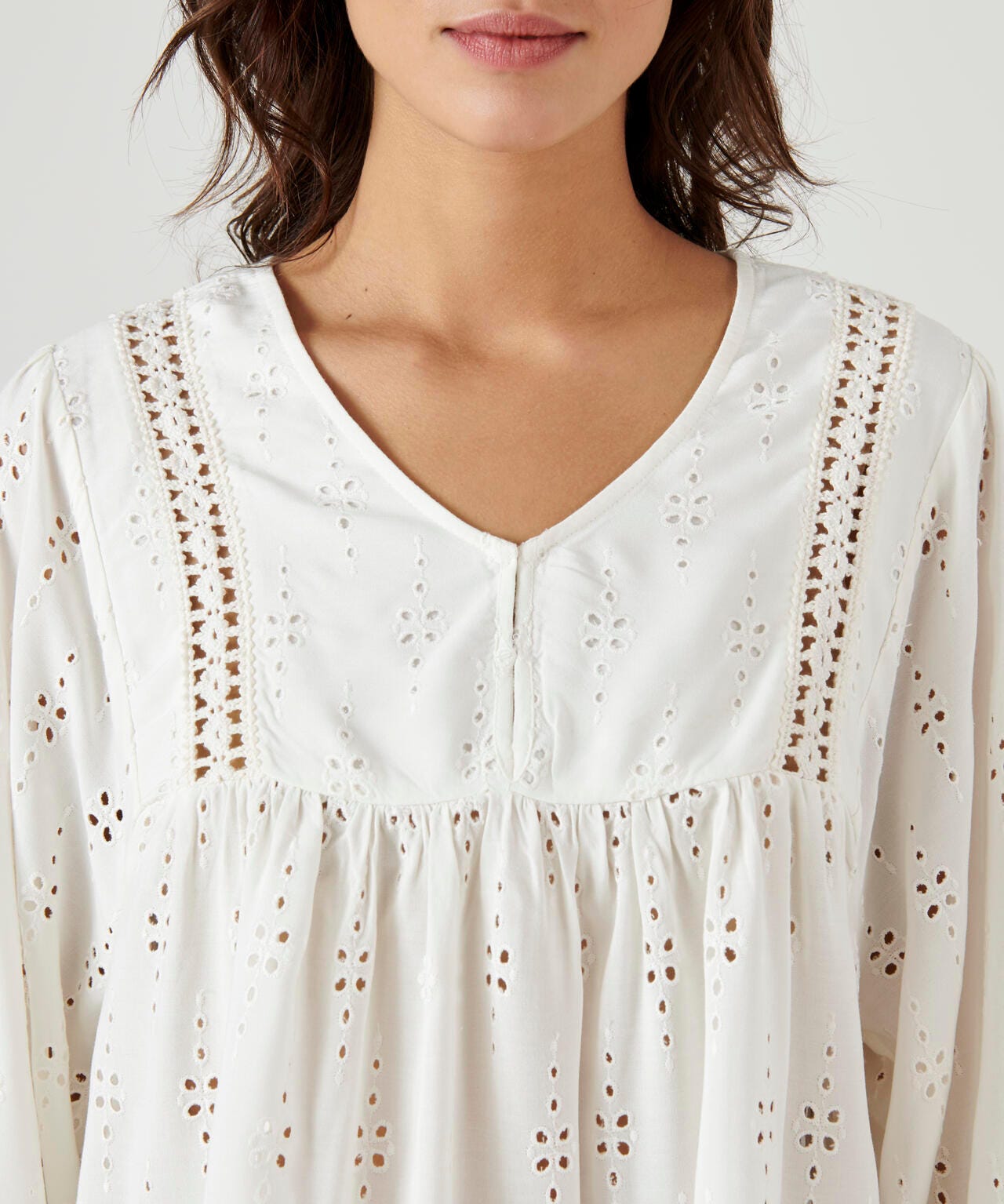 Blouse broderie anglaise