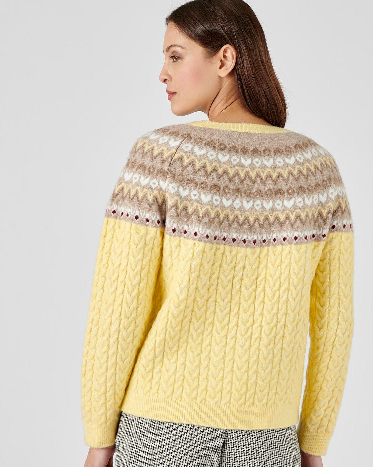 Pull jacquard esprit norvégien