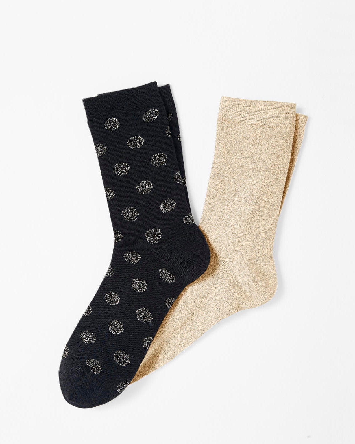 Lot de 2 paires de chaussettes fantaisie