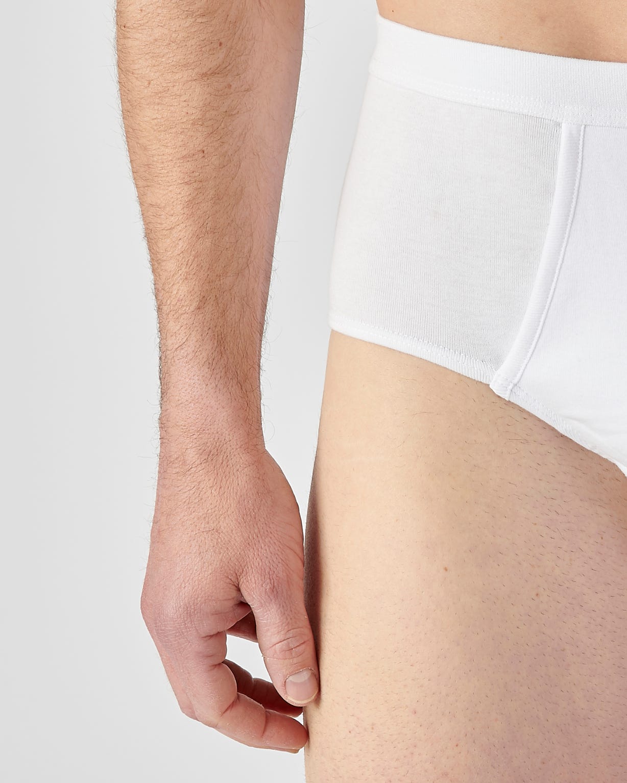 Lot de 3 slips ouverts devant homme