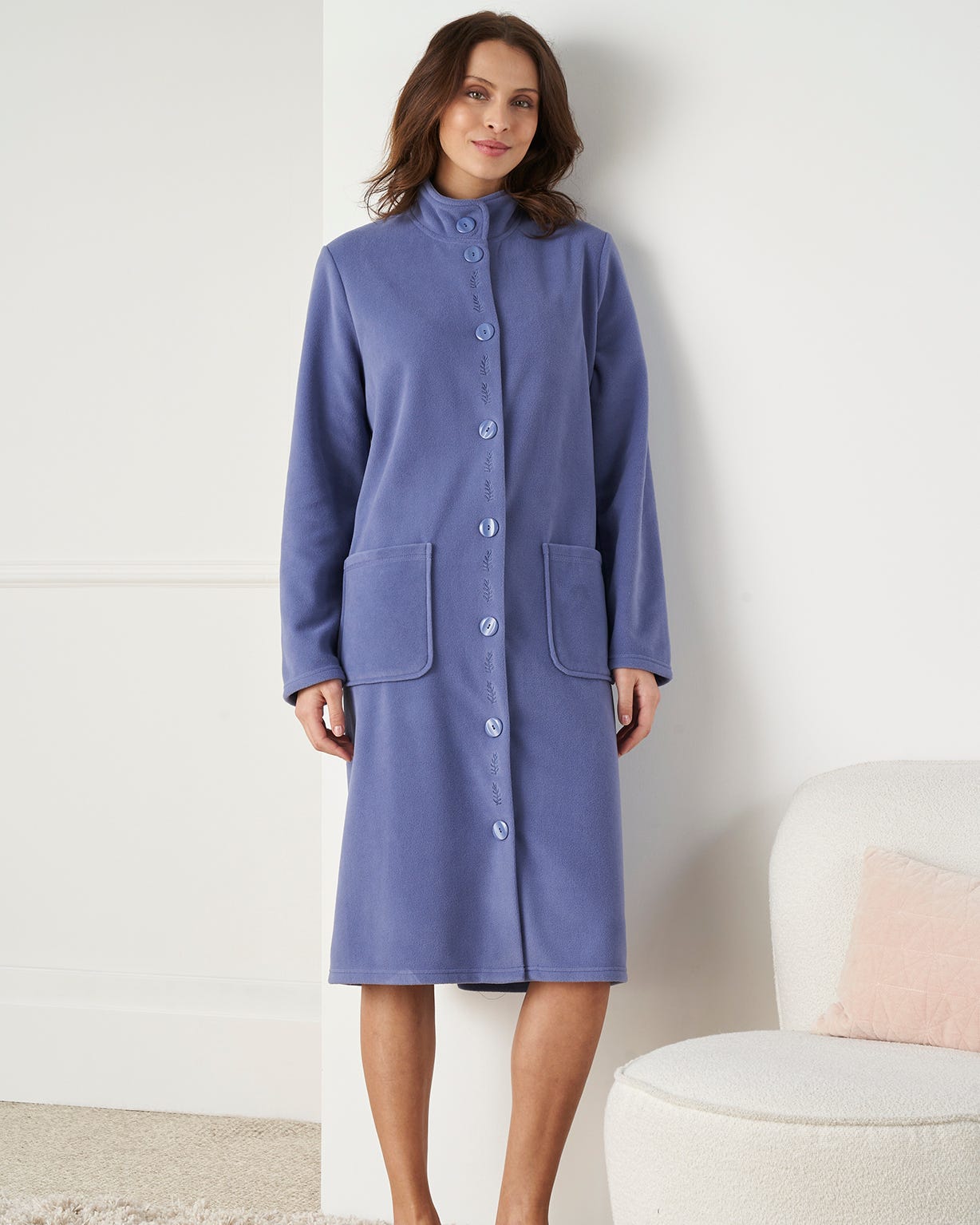 Robe de chambre Thermolactyl en maille polaire