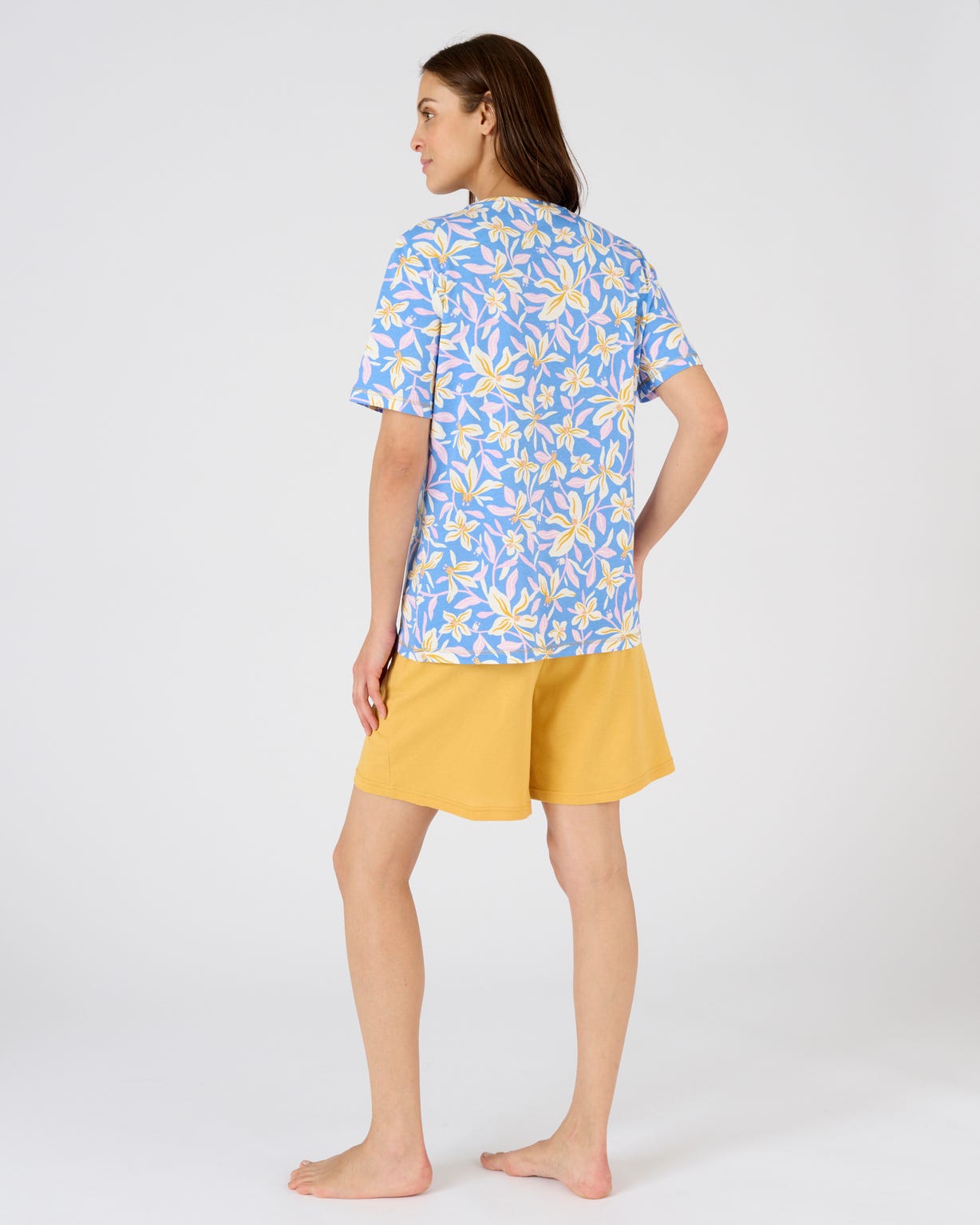 Pyjashort pur coton peigné