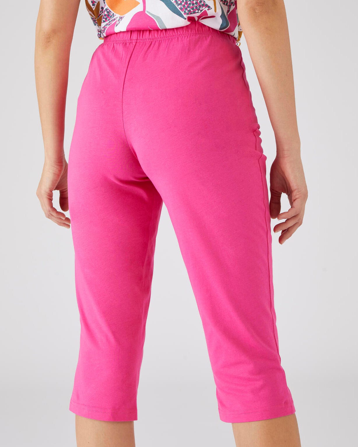 Pantacourt de pyjama pur coton peigné