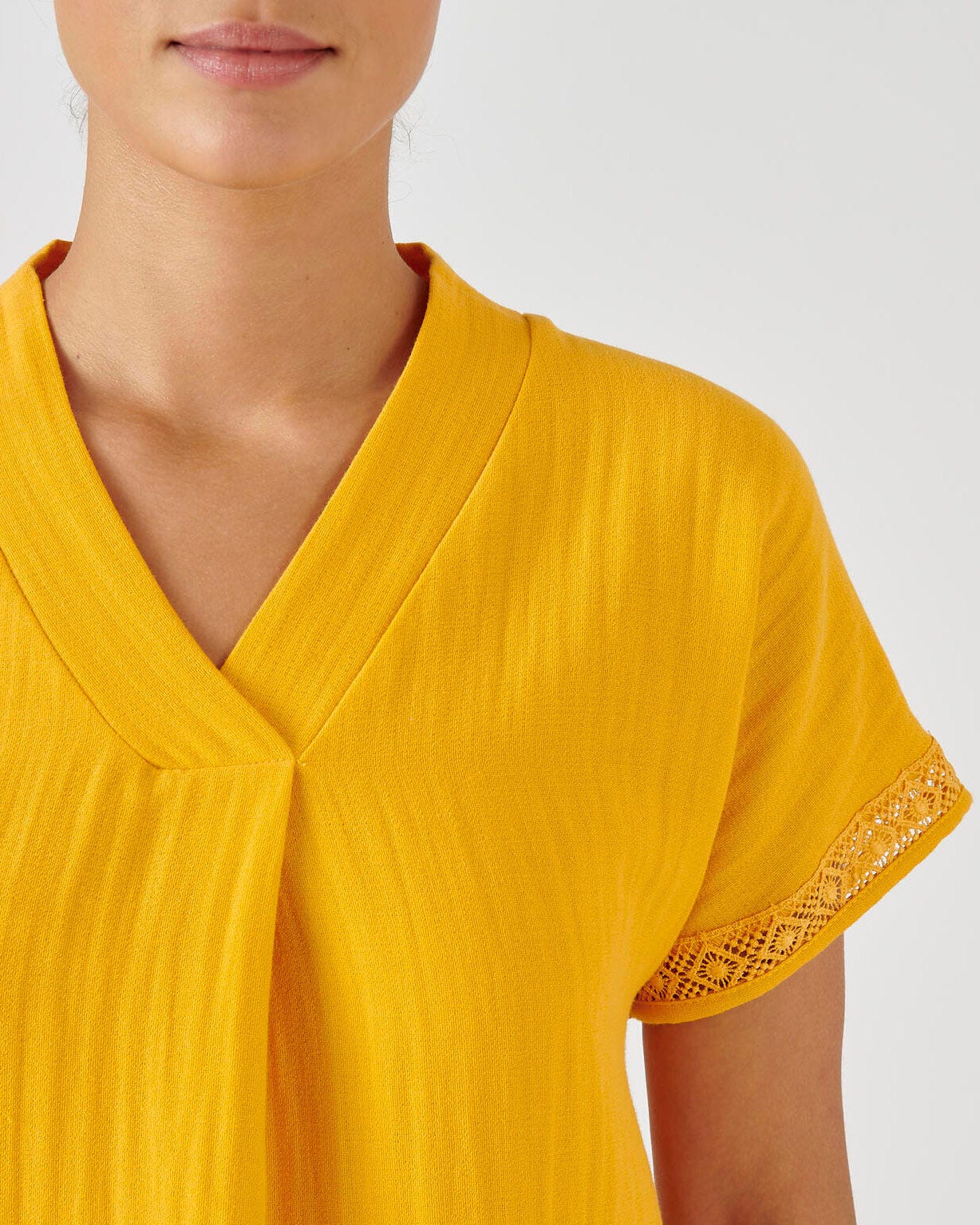 Chemise de nuit en gaze de pur coton