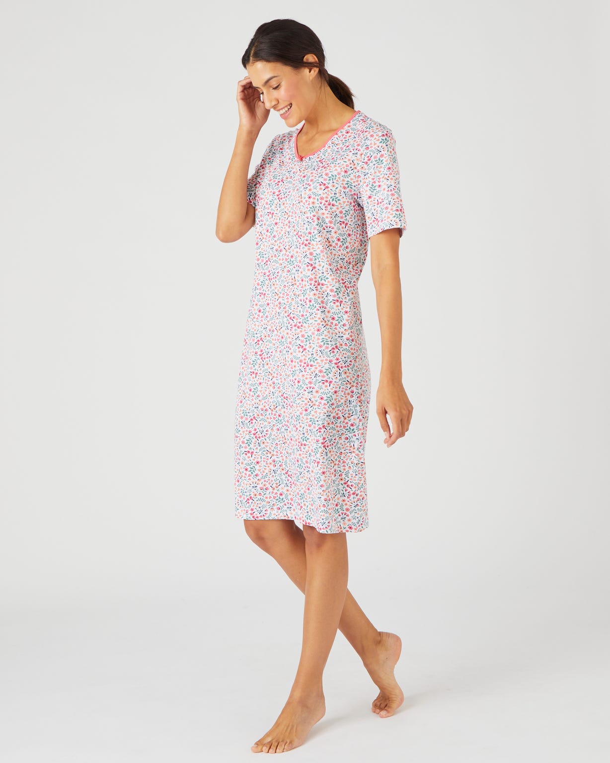 Lot de 3 chemises de nuit, 2 longueurs