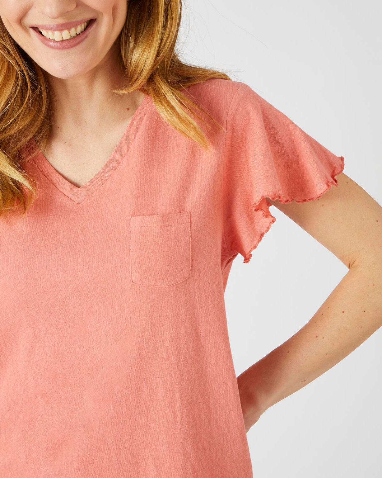 Pantalon de pyjama imprimé en lin majoritaire Climatyl