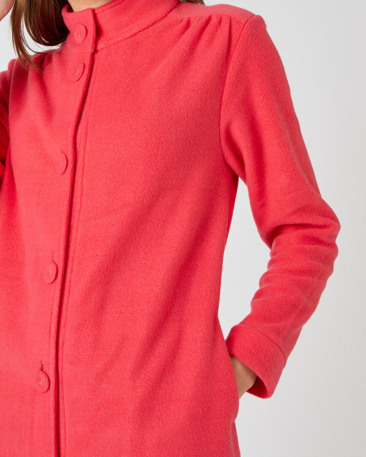 Robe de chambre col montant maille Thermolactyl