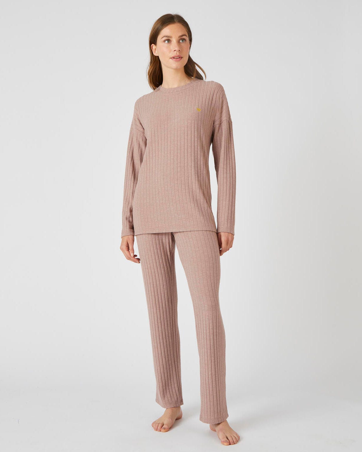 Pyjama maille côtelée Thermolactyl