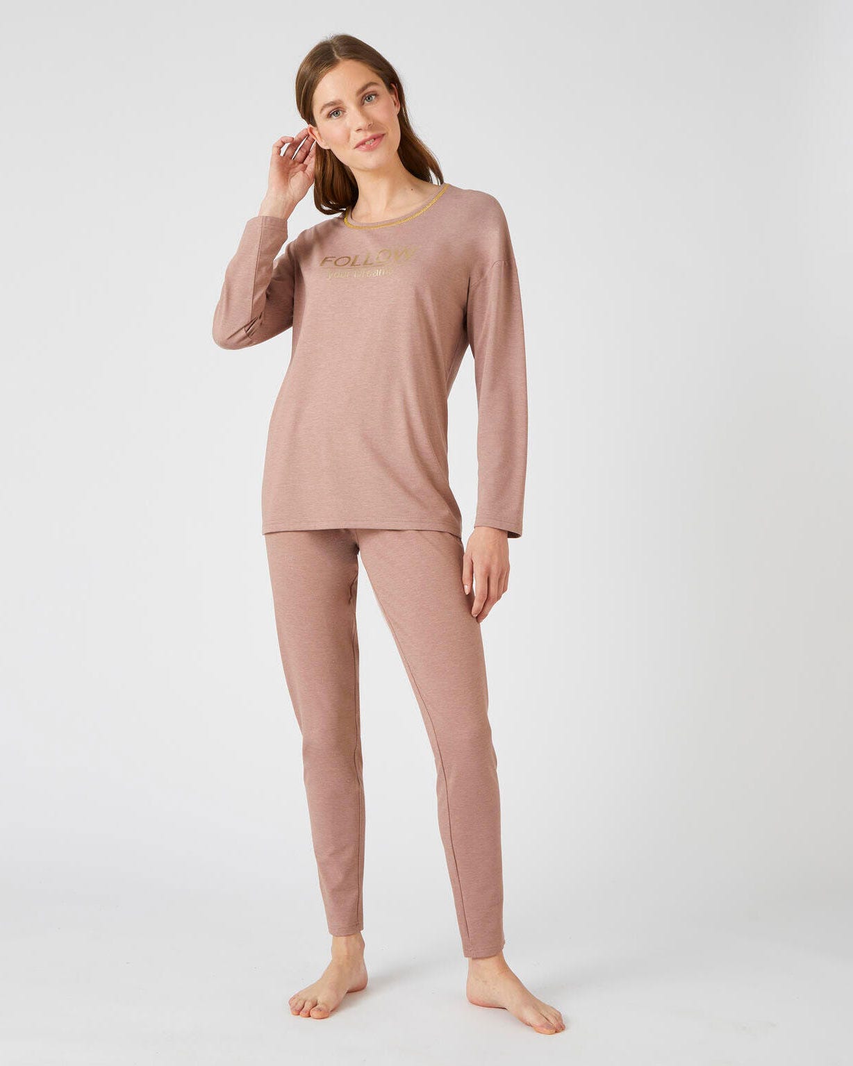 Pyjama avec legging maille jersey Thermolactyl
