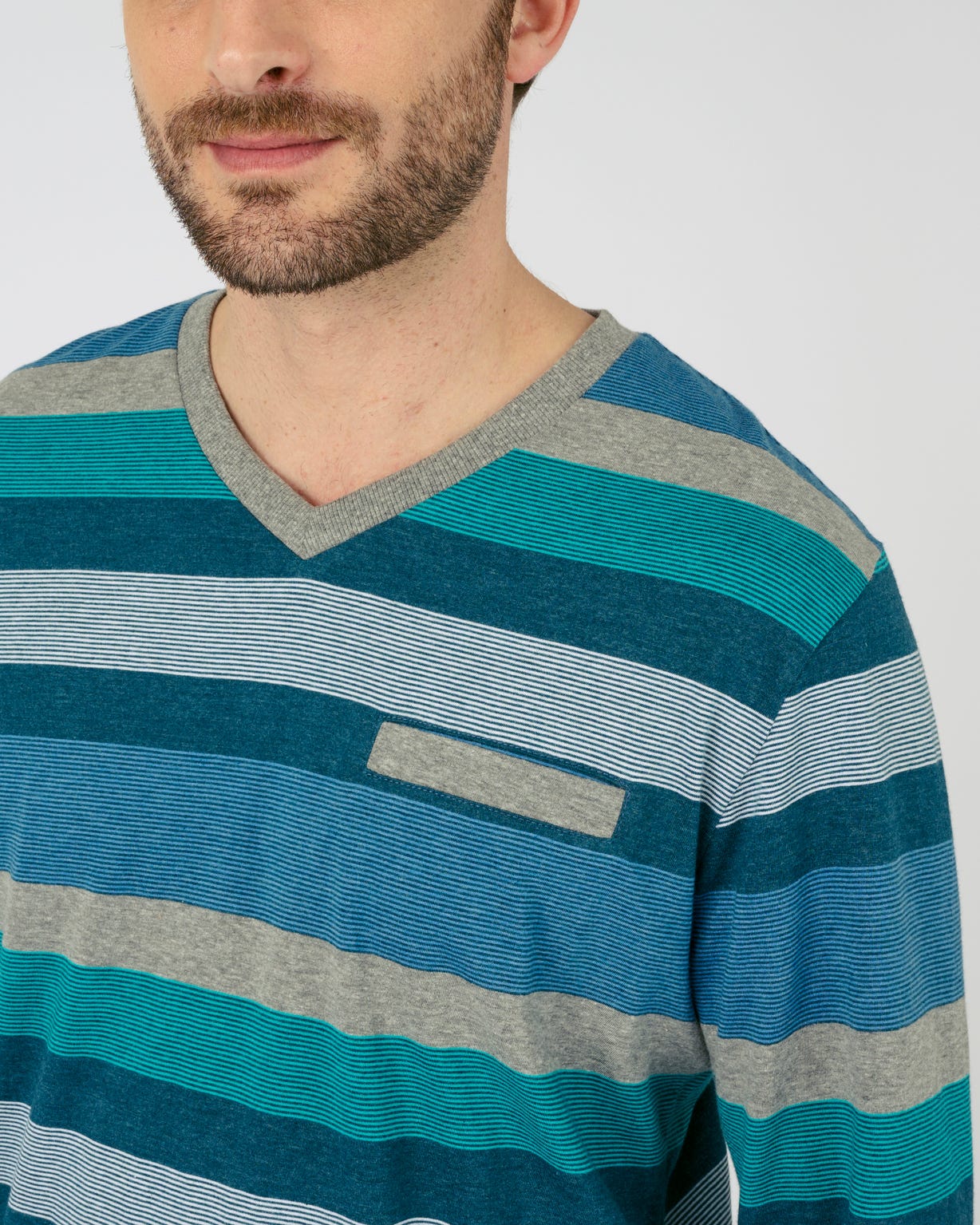 Pyjama rayé maille jersey