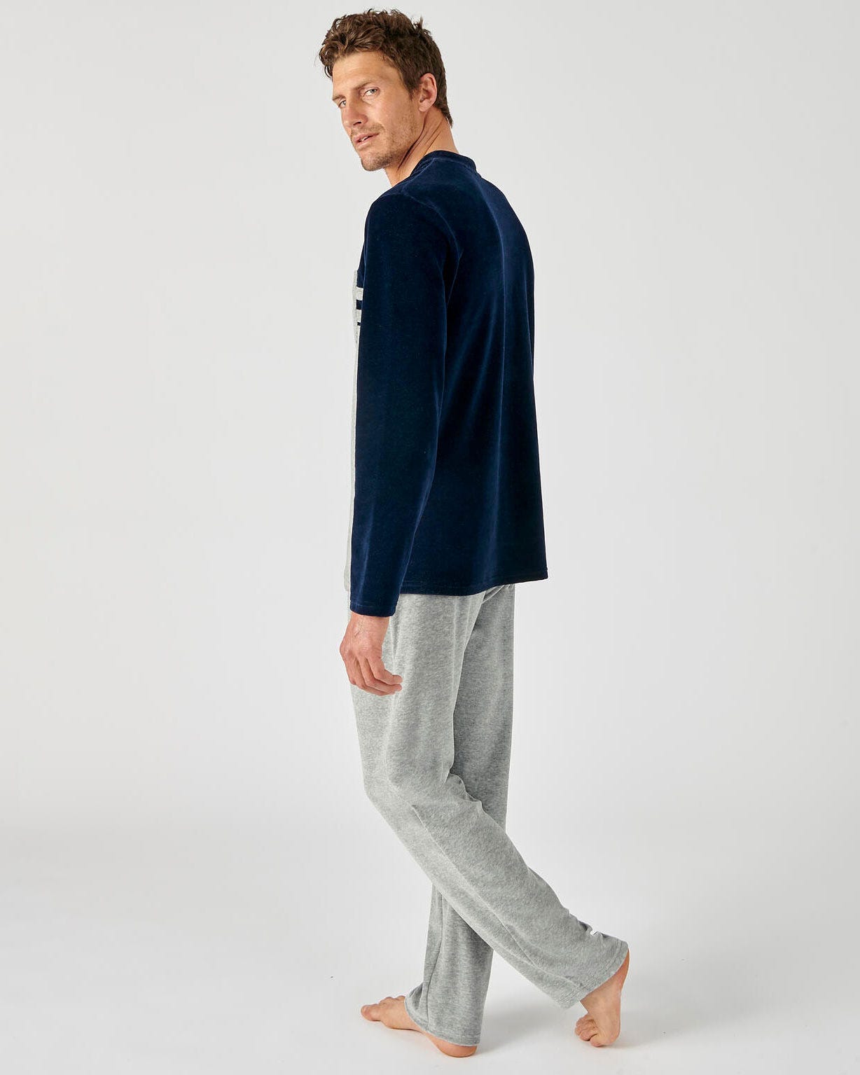 Pyjama chaud maille velours