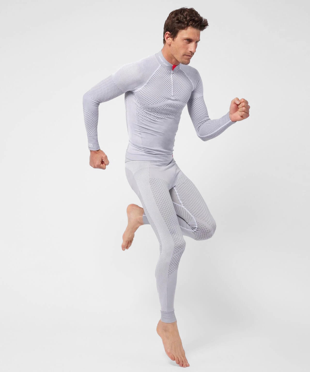 T-shirt col zippé Energy 3 Thermolactyl homme