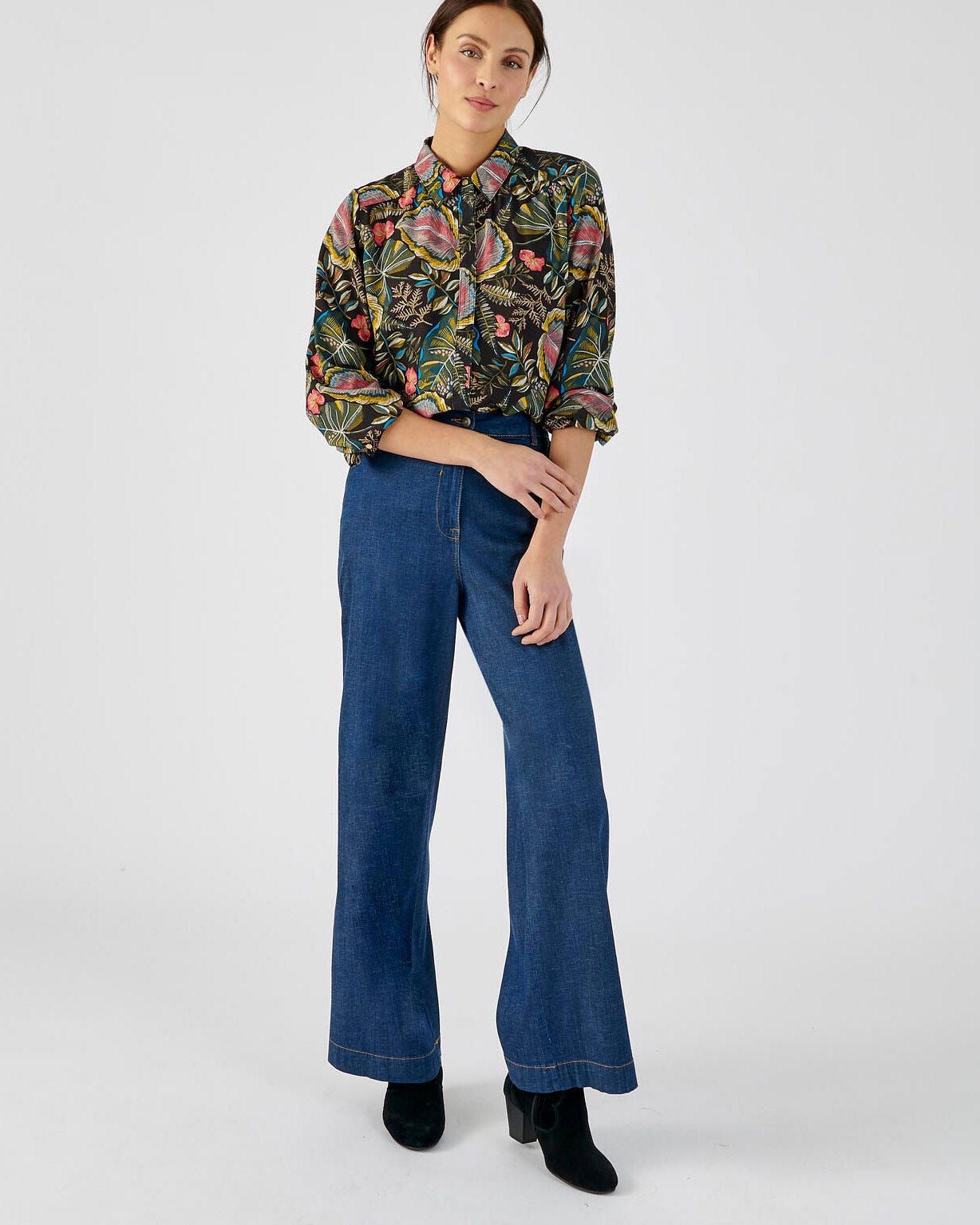 Chemisier fibres viscose Lenzing(TM) EcoVero(TM)