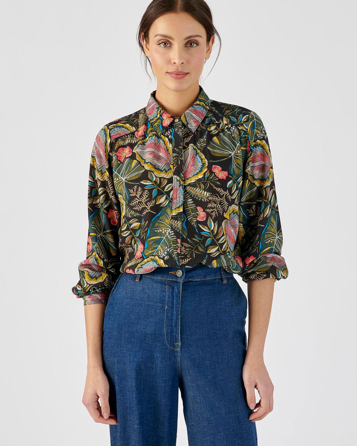 Chemisier fibres viscose Lenzing(TM) EcoVero(TM)