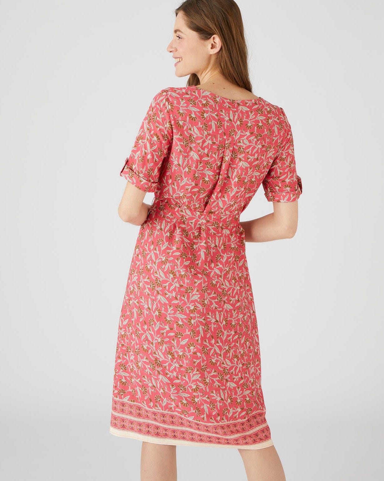 Robe-housse viscose imprimée