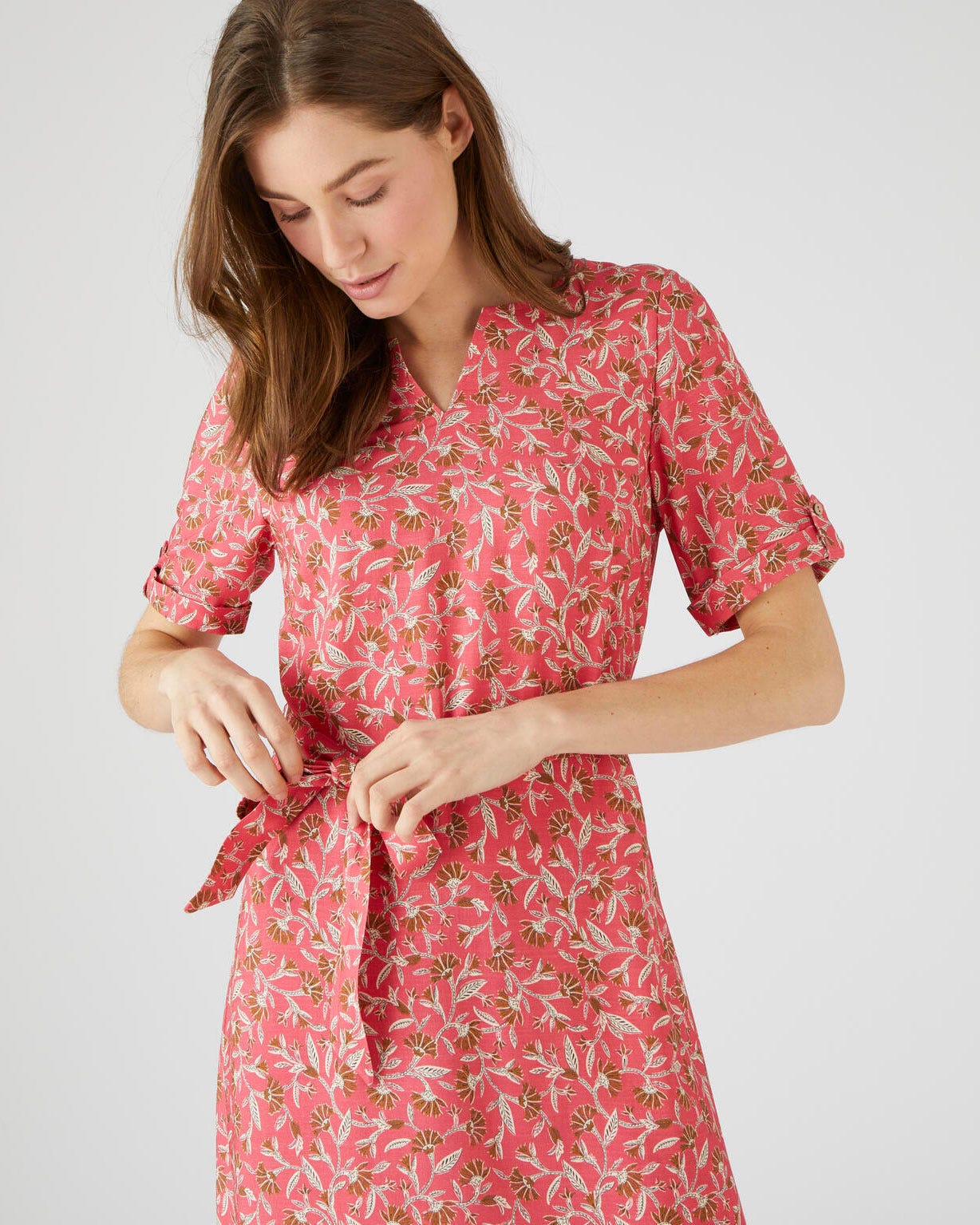 Robe-housse viscose imprimée