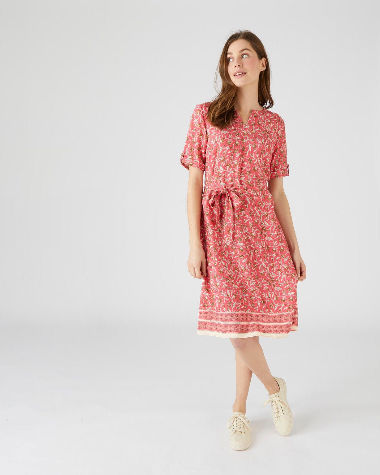 Robe-housse viscose imprimée